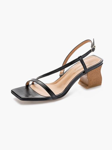 Anello Artistic Wooden Heel Strap Sandals - Recur,ecur - Modalova