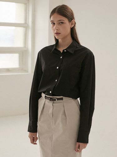 Relaxed Classy Shirt - Black - NONLOCAL - Modalova