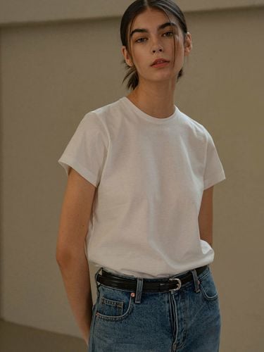 Basic Premium Silket T-shirt - Siyazu - Modalova