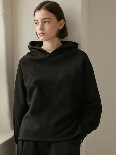 Curved Line Hoodie 2 Color - NONLOCAL - Modalova