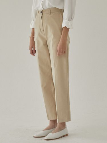 Soft Twill Straight Pants - NONLOCAL - Modalova