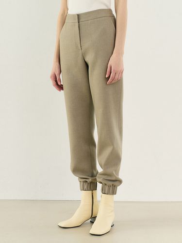 Wool Jogger Pants_Mocha Beige - MOAT - Modalova