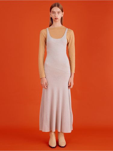 Sleeveless Knit Dress - WNDERKAMMER - Modalova