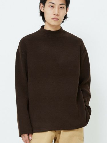 Mock Neck Cash-Like Heavy Knit - FANACULT - Modalova