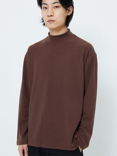 Standard Mock Neck Long Sleeve Knit - FANACULT - Modalova