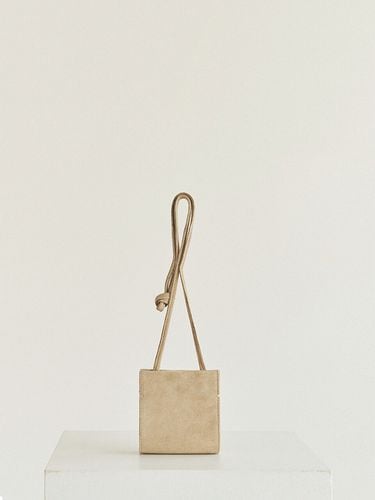 Mini Egg bag_Suede Beige - autt - Modalova