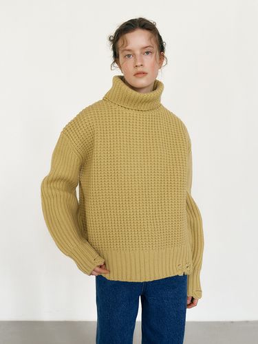 Air Wool Pullover_Mustard - MAISONMARAIS - Modalova