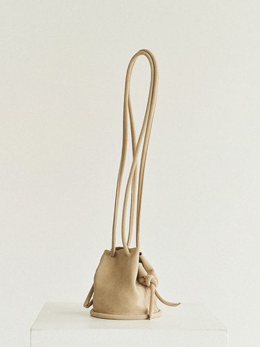 Mini Pipe bag_Suede Beige - autt - Modalova