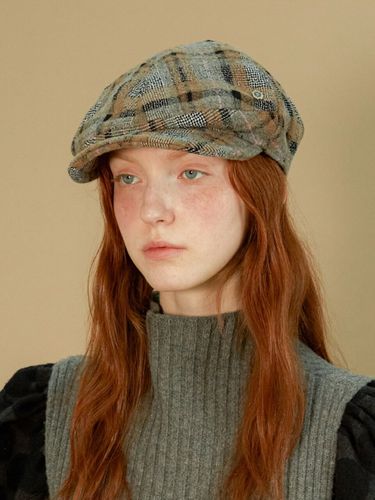 Newsboy Cap - Brown Hat - Modalova