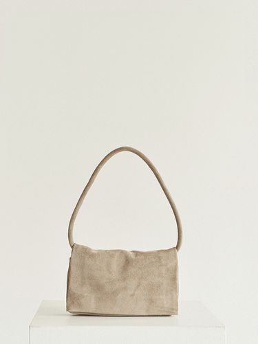 Folded Bag _Suede Taupe - autt - Modalova