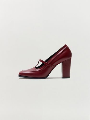 TANE T Point Pumps - Burgundy - EENK - Modalova