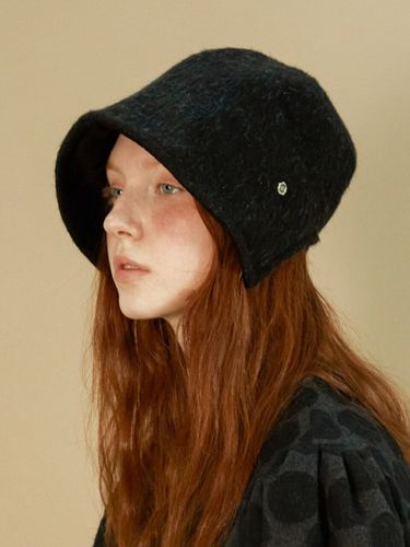 Classic Banding Bonnet Hat - Cashmere - Brown Hat - Modalova