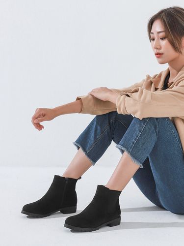 Lita Chelsea Boots_Black Suede - SECONDAILY - Modalova