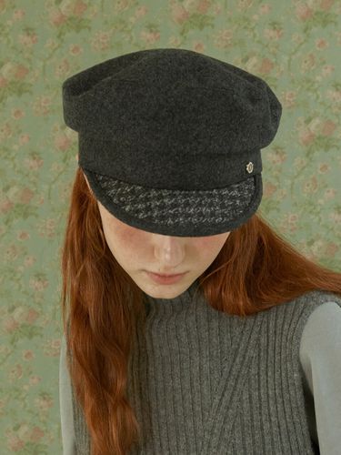 Iconic Matroos Marine Cap - Gray Cashmere - Brown Hat - Modalova