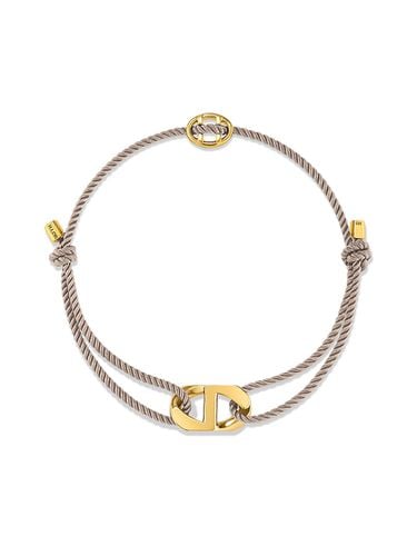 Herite Silver String Bracelet_Beige - hyeres-lor - Modalova