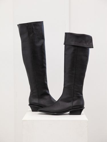 Collar Knee - High Boots Black - TWVP - Modalova