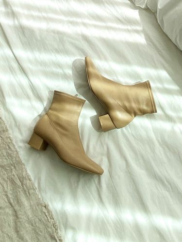 Moa Ankle Boots Beige - De May - Modalova