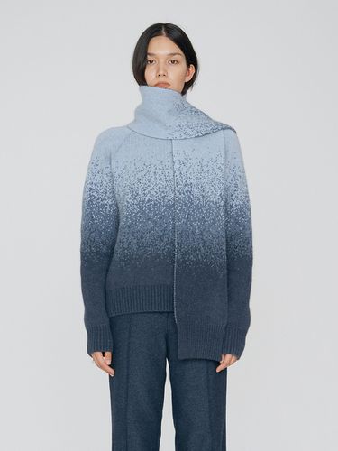 Gradation Jacquard Muffler - REMPLACEMENT - Modalova