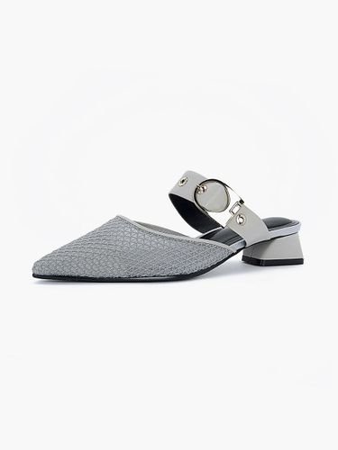 Anello 21 Jewel Mesh Mule Grey - Recur,ecur - Modalova