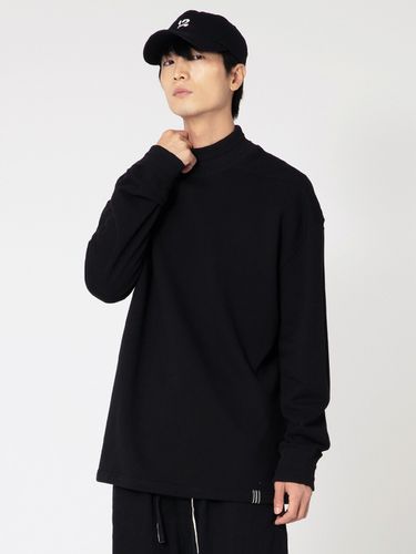 Mock Neck T-Shirt _ Black - DGNAK12 - Modalova