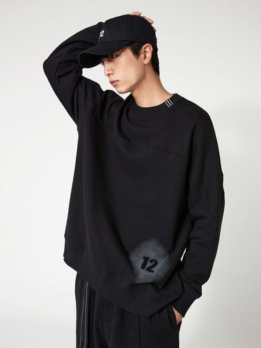 Fog Bookle Embroidery Sweatshirt _ - DGNAK12 - Modalova