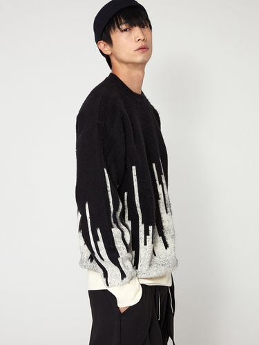 Bold Matrix Code Sweater _ Black - DGNAK12 - Modalova