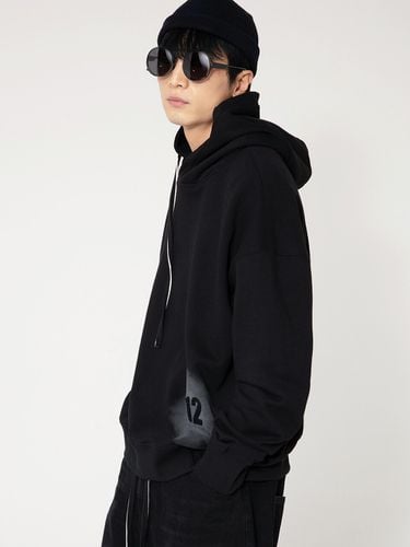 Fog Bookle Embroidery Loose Fit Hoodie _ - DGNAK12 - Modalova