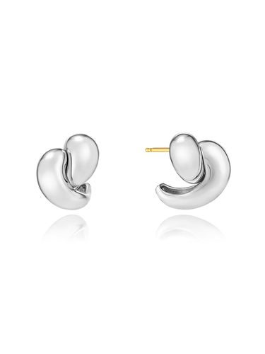 Etrev Chunky Earring Small_Silver - hyeres-lor - Modalova