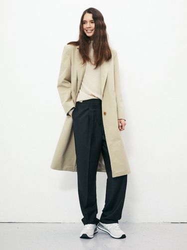 Long Tailored Coat_Beige - RIDIFI - Modalova