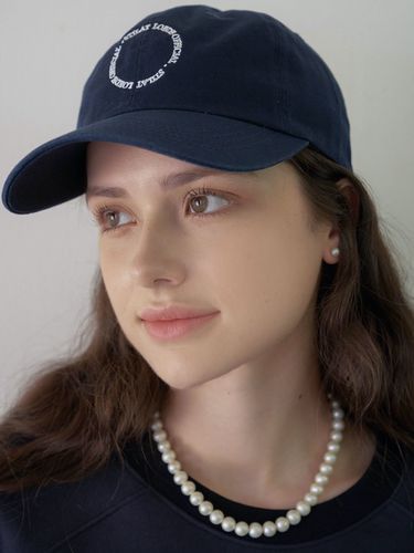 Logo Washed Ball Cap - Navy - stilat - Modalova