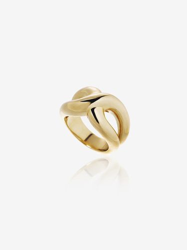 Twist Bold Ring Gold - SSIL - Modalova