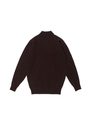 Mockneck Whole Garment Knit Top - IOLO - Modalova