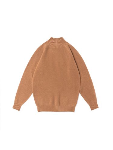 Mockneck Whole Garment Knit Top - IOLO - Modalova