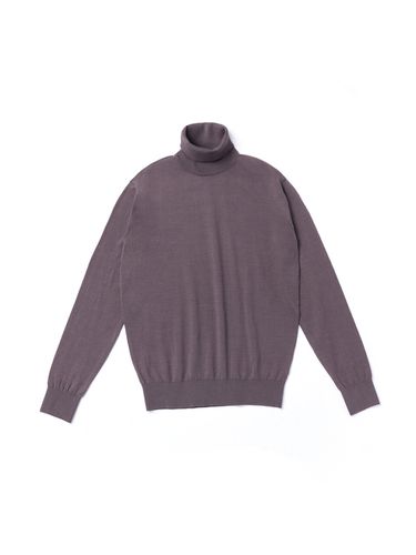 Supima Cotton Turtleneck Knit Top - IOLO - Modalova