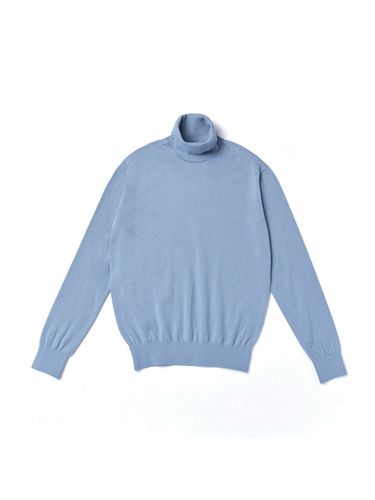 Supima Cotton Turtleneck Knit Top - IOLO - Modalova