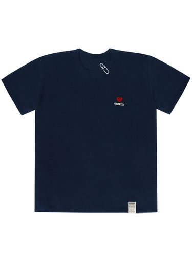 Heart Board Embroidery T-Shirt _ - GRAVER - Modalova