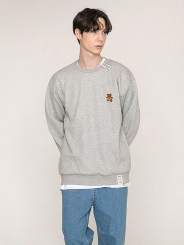 UNISEX] Small Bear Back Logo Sweatshirt _ - GRAVER - Modalova