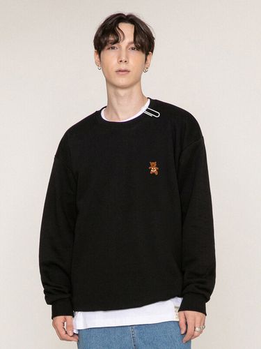 UNISEX] Small Bear Back Logo Sweatshirt _ 5 Color - GRAVER - Modalova