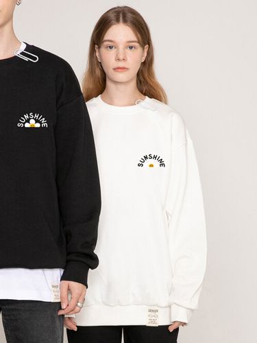 UNISEX] Sunshine Flower Smile Sweatshirt - GRAVER - Modalova