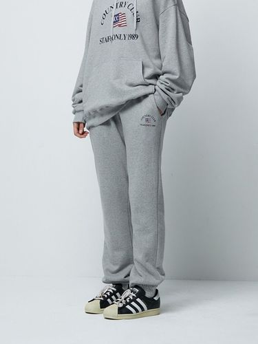 CLUB 1989 SWEATPANTS (MELANGE GREY) - STAFFONLY - Modalova