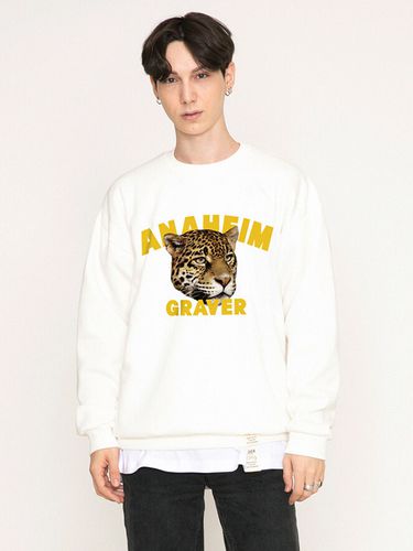 UNISEX] Animal Print Sweatshirt - GRAVER - Modalova