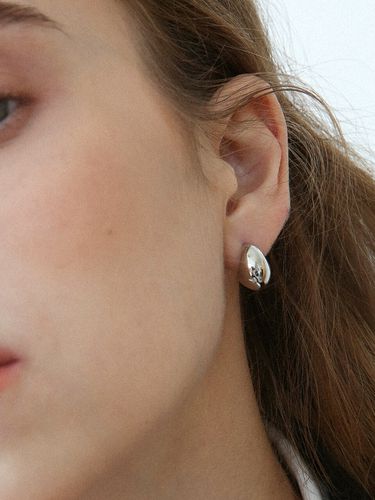 Simple Bold Ring Earrings - LAZYDAWN - Modalova