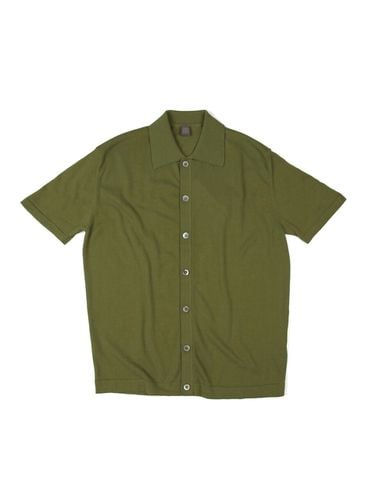 Organic Cotton Shirt Khaki Green - IOLO - Modalova