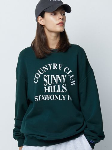 Sunny Hills Sweatshirt _ Green - STAFFONLY - Modalova