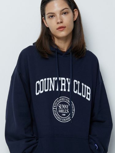 Country Club Hoodie _ Navy - STAFFONLY - Modalova