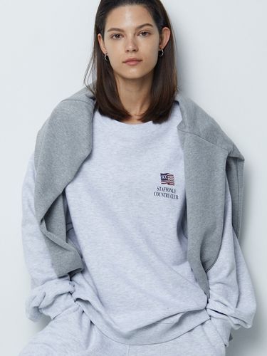 Flag Logo Sweatshirt _ - STAFFONLY - Modalova