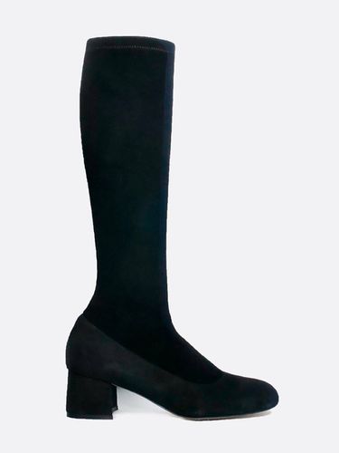 KNEE SOCK BOOTS - BLACK - HELYN - Modalova