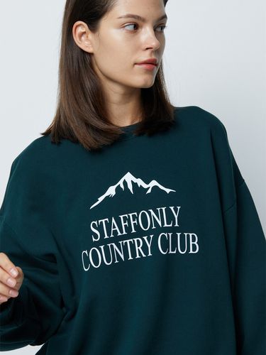 Mountain CC Sweatshirts (Green) - STAFFONLY - Modalova