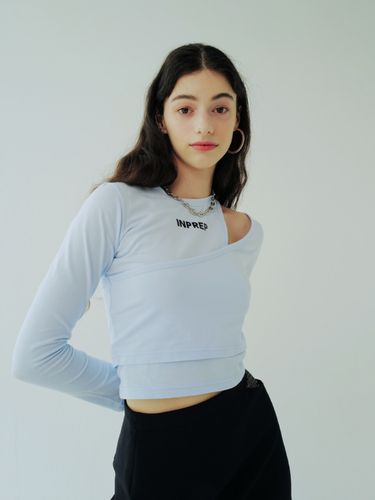 Double Layered Long Sleeve T-Shirt ( Seaform) - INPREP - Modalova