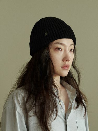 Everydaylife] Wool Beanie - (Unisex) - poesiedame - Modalova